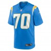 Los Angeles Chargers Tröjor Rashawn Slater 70 Nike Blå 2021 NFL Draft - Herr Los Angeles Chargers Tröjor Rashawn Slater 70 Nike Blå 2021 NFL Draft - Herr